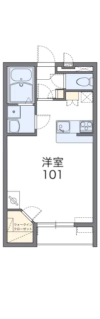 レオパレス南生駒 1