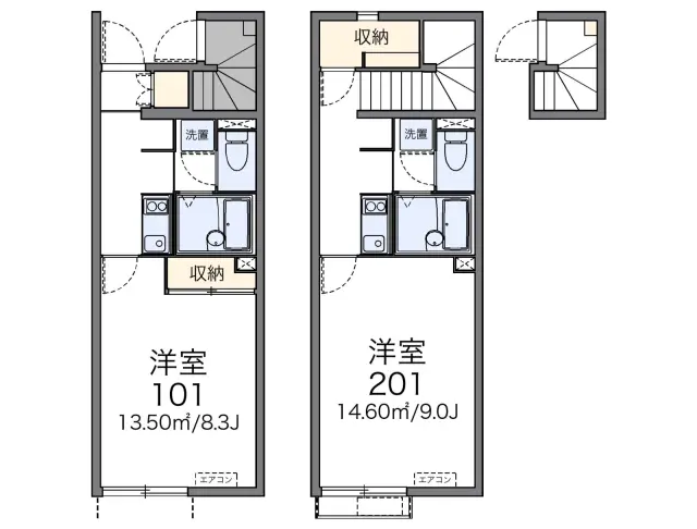 サンハイツＤ 1