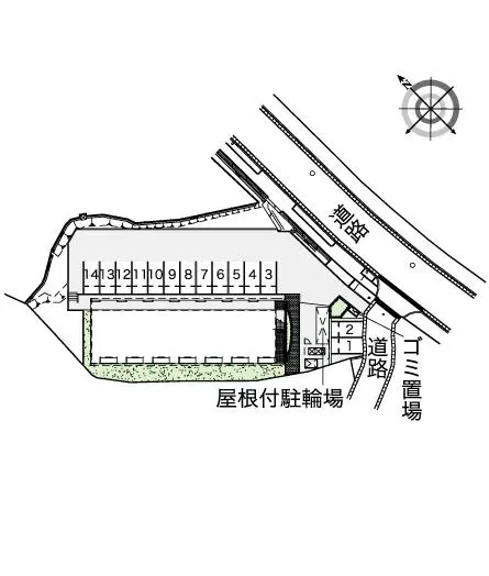 レオパレスシャルマン上道Ⅲ 2