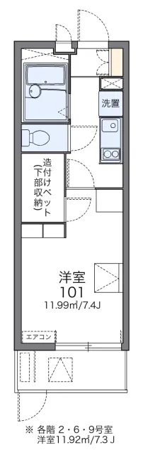 レオパレスＴＮ参番館 1