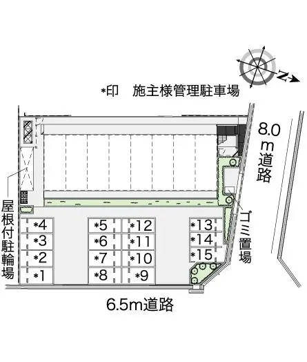 レオパレスルームス北越 2