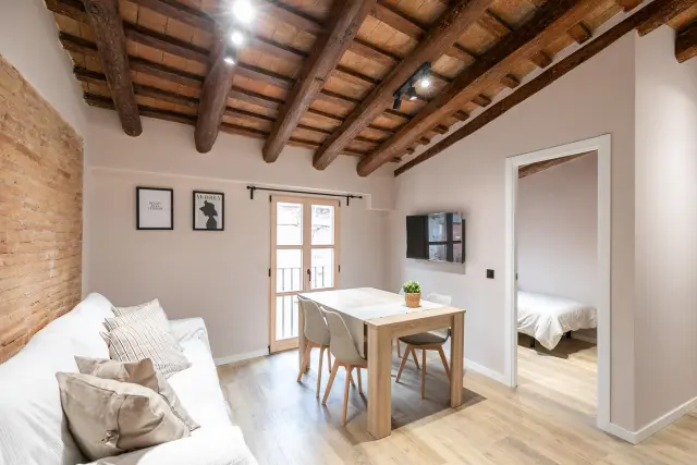 Luminous 3-bedroom apartment close to La Rambla 4