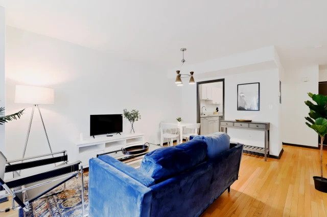 #418: Logan Circle - alloggio per studenti a Washington D.C. - Full Bedroom 3D