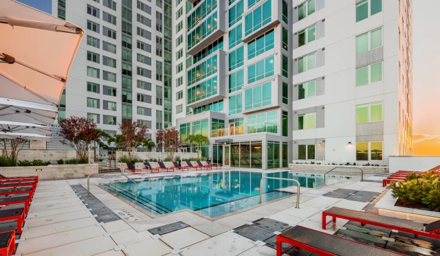 The Henry - Tampa student accommodation - Swimming pool