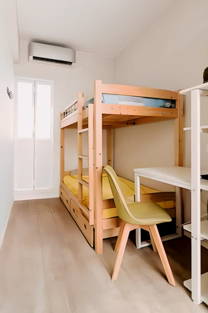 PFL Hill - 중국 홍콩 학생 숙소 - Double Room with Private Terrace 4D
