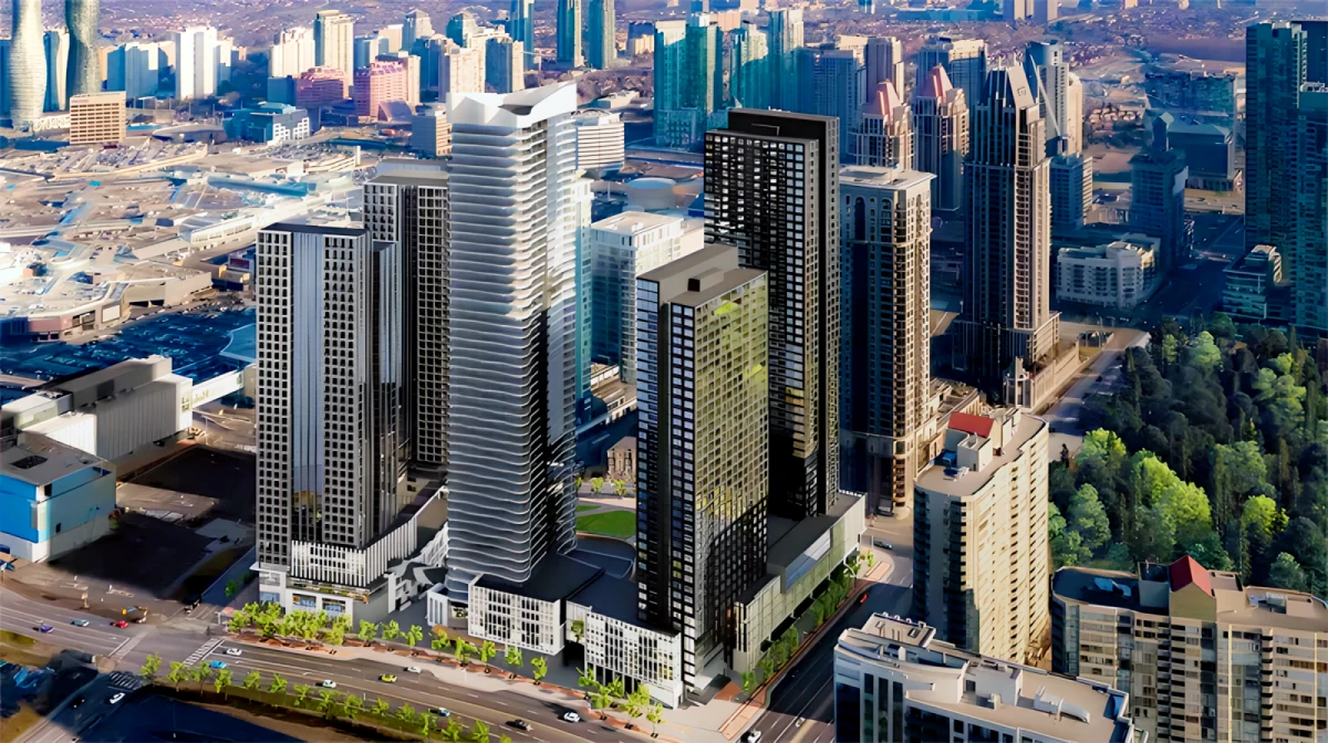 Condominiums at Square One District - Mississauga student accommodation