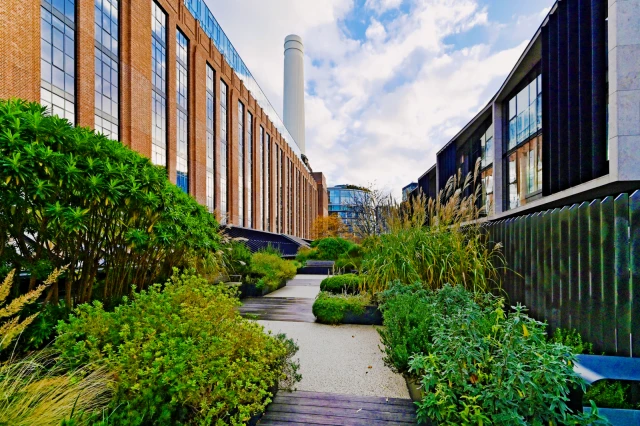 Switch House - alojamiento para estudiantes en Londres - patio