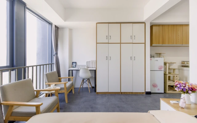 Binjiang Zhiben Building Lianzhuang Metro Station Branch - Qingguo Apartment 1